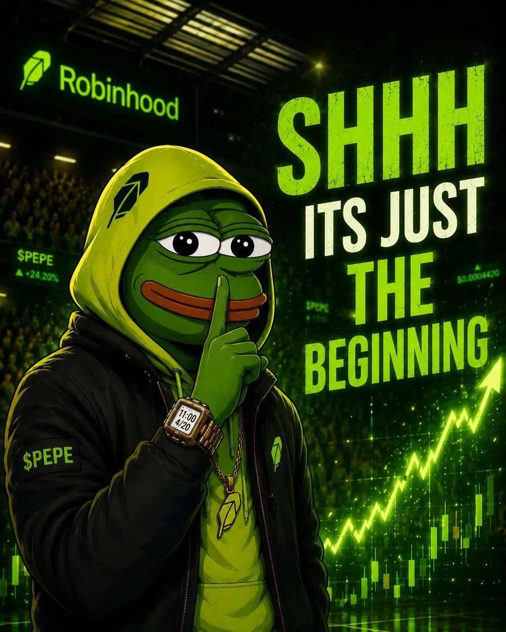 Shhh its just the beginning